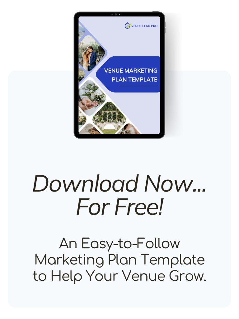 Venue Lead Pro Marketing Plan Template Cover 1